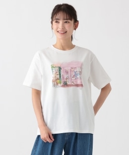 Tシャツ/街並み/miyo tsuchiya